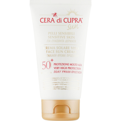 Солнцезащитный крем Cera di Cupra Sunscreen Face Cream SPF 50+