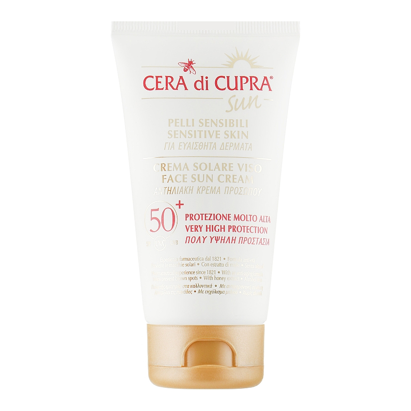 Солнцезащитный крем Cera di Cupra Sunscreen Face Cream SPF 50+
