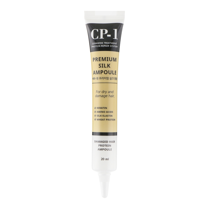 Сыворотка для волос с протеинами шелка Esthetic House CP-1 Premium Silk Ampoule