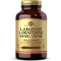 L-аргінін + L-орнітин / L-Arginine + L-Ornithine, Solgar, 500 мг + 250 мг, 100 вегетаріанських капсул