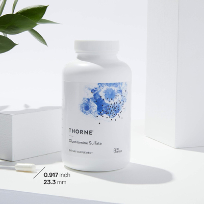 Сульфат глюкозаміну / Glucosamine Sulfate, Thorne Research, 500 мг, 180 капсул