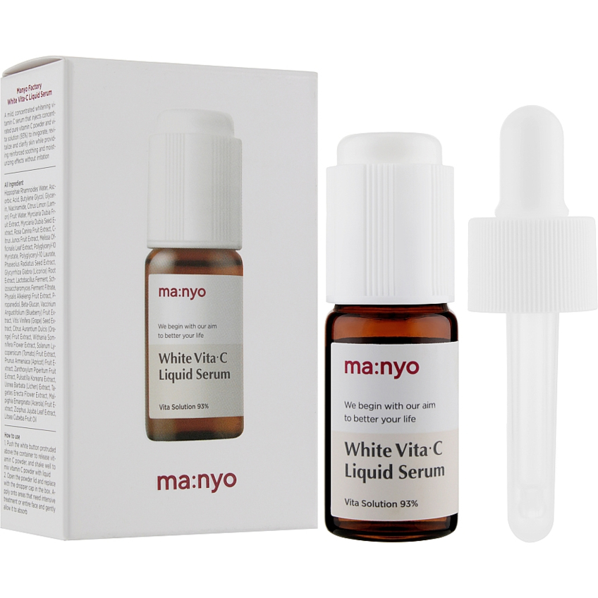 Сыворотка для лица с витаминным комплексом Manyo White Vita C Liquid Serum