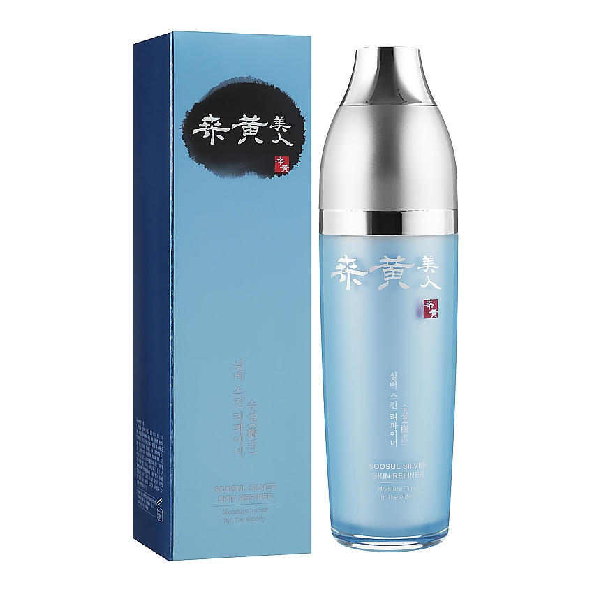 Тоник для очищения кожи лица Soosul Silver Skin Refiner