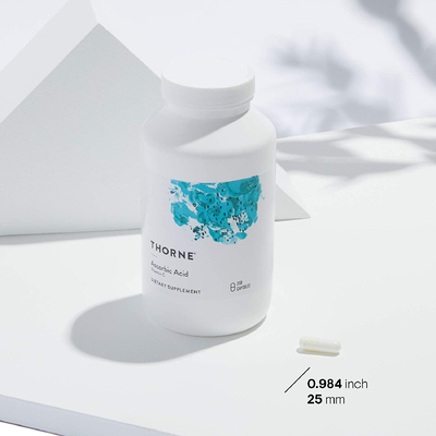Витамин С / Ascorbic Acid, Thorne Research, 1000 мг, 250 капсул