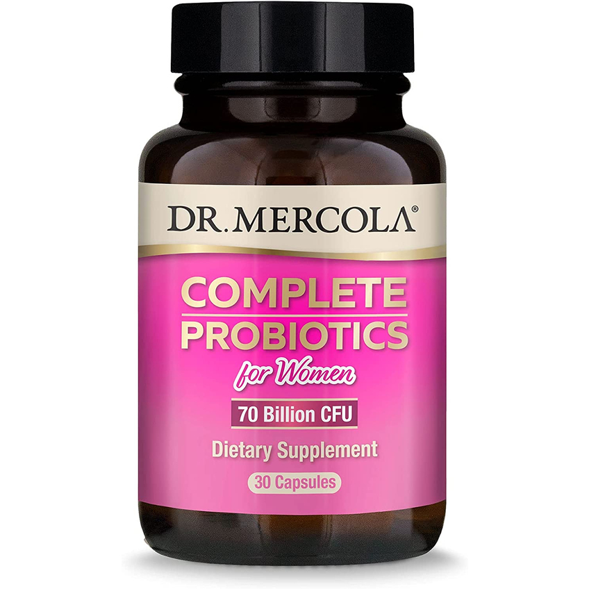 Пробіотики для жінок / Complete Probiotics for Women 70 Billion CFU, Dr. Mercola, 30 капсул