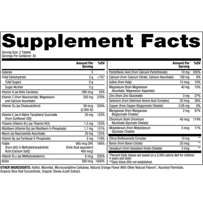 Жевательные мультивитамины для детей / Chewable Multivitamin for Kids, Dr. Mercola, 60 капсул