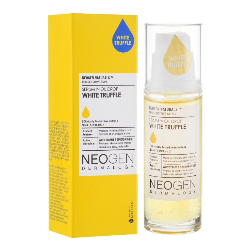 Питательное масло-сыворотка с экстрактом белого трюфеля Neogen Dermalogy White Truffle Serum In Oil Drop