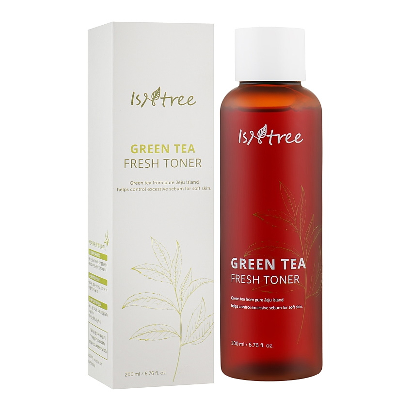 Освежающий тонер с экстрактом зеленого чая IsNtree Green Tea Fresh Toner