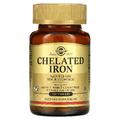 Хелатне залізо / Chelated Iron, Solgar, 25 мг, 100 таблеток