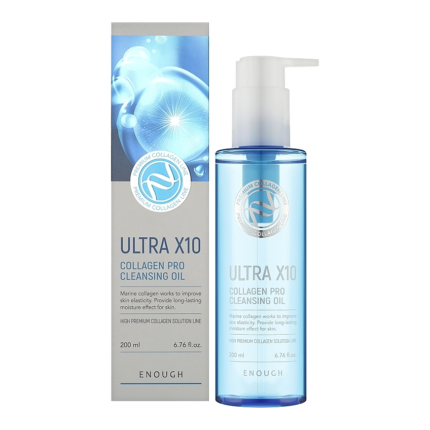 Гидрофильное масло с коллагеном Enough Ultra X10 Collagen Pro Cleansing Oil