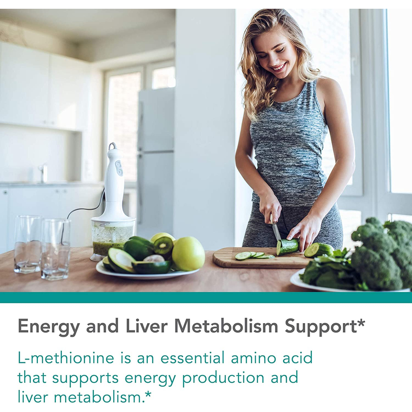 L-метіонін / L-methionine, Nutricology, 500 мг, 100 капсул