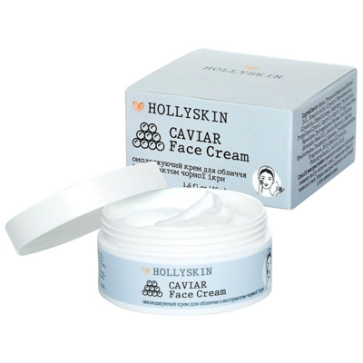 Омолаживающий крем для лица с экстрактом черной икры Hollyskin Caviar Face Cream