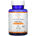 Рыбий жир с куркумином Meriva с лимонным вкусом / Aqua Biome, Enzymedica, 60 гелевых капсул