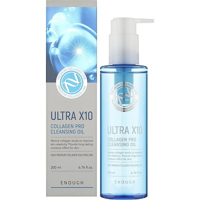Гидрофильное масло с коллагеном Enough Ultra X10 Collagen Pro Cleansing Oil