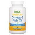 Омега-3 з риб'ячого жиру / Omega-3 Fish Oil, Super Nutrition, 1000 мг / 650 мг, 90 гелевих капсул