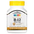 Витамин В12 / Vitamin B-12, 21st Century, 2500 мкг, 110 таблеток