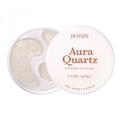Гидрогелевые патчи для глаз с протеинами жемчуга и пудрой опала Petitfee Aura Quartz Hydrogel Eye Mask Pure Opal