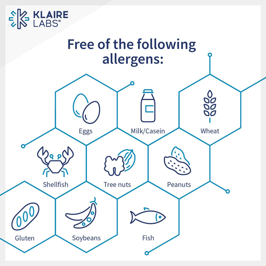 Мультимінерали без заліза / Multi Mineral Complex Without Iron, Klaire Labs, 100 капсул