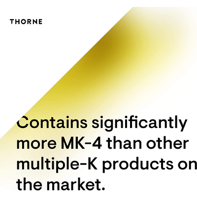 Витамин 3-К / 3-K Complete, Thorne Research, 60 капсул