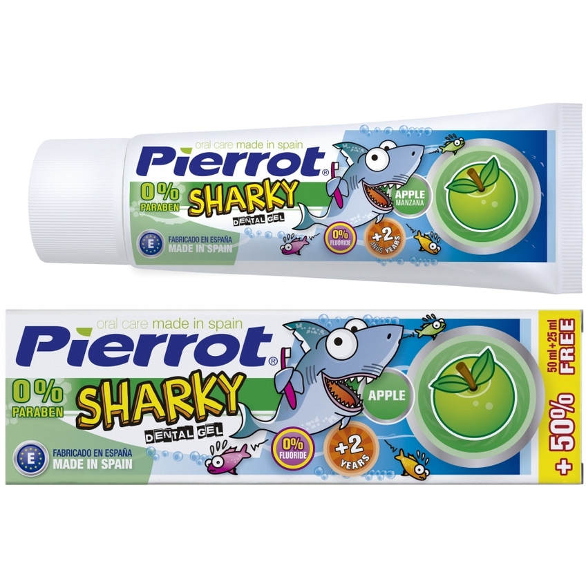 Дитячий зубний гель з яблучним ароматом Pierrot Piwi