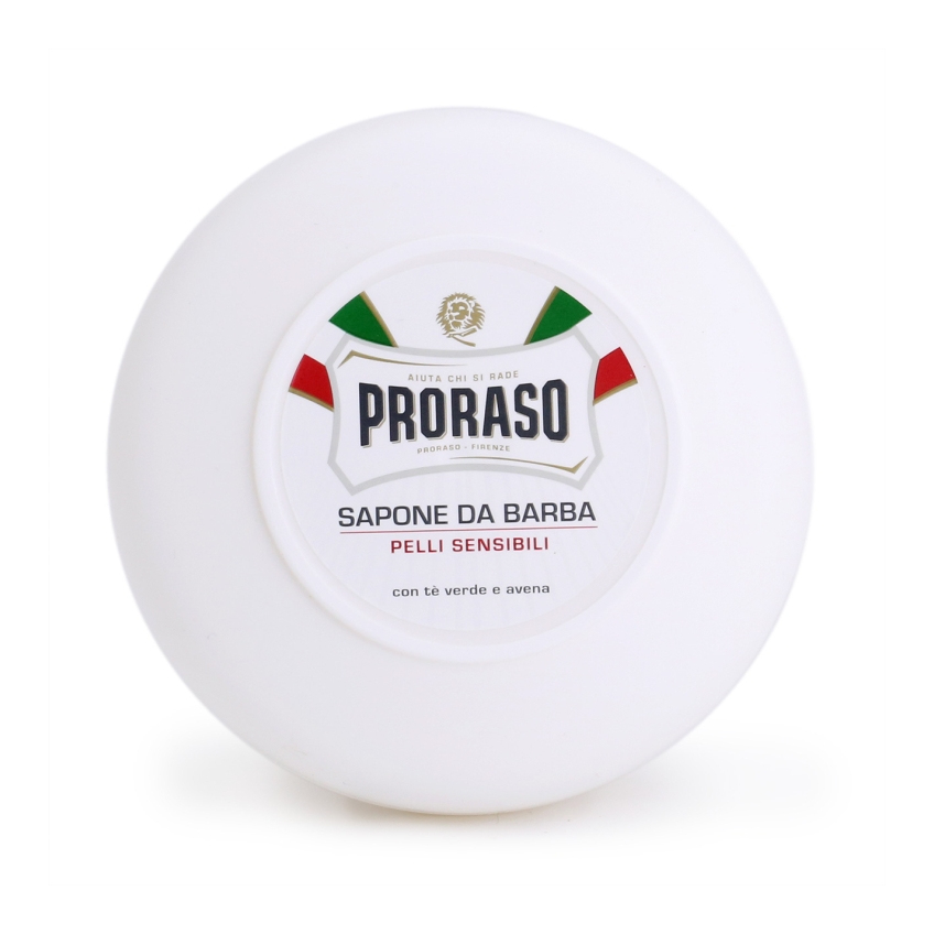 Мыло для бритья для чувствительной кожи Proraso White Line Anti-Irritation Soap