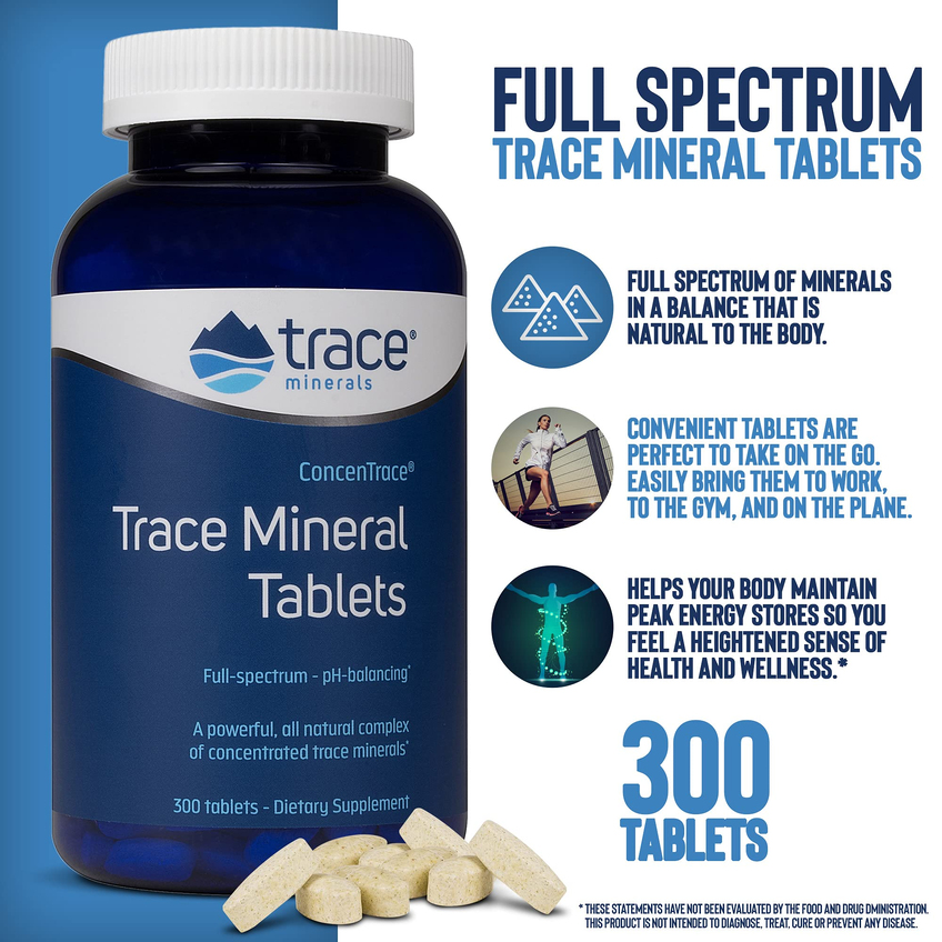 Минерали / ConcenTrace Trace Mineral, Trace Minerals Research, 90 таблеток