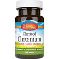 Хром хелат / Chelated Chromium, Carlson Labs, 200 мкг, 100 таблеток