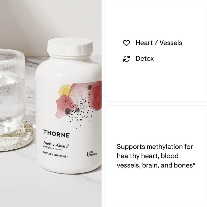 Витамины для мозга / Methyl-Guard, Thorne Research, 180 капсул