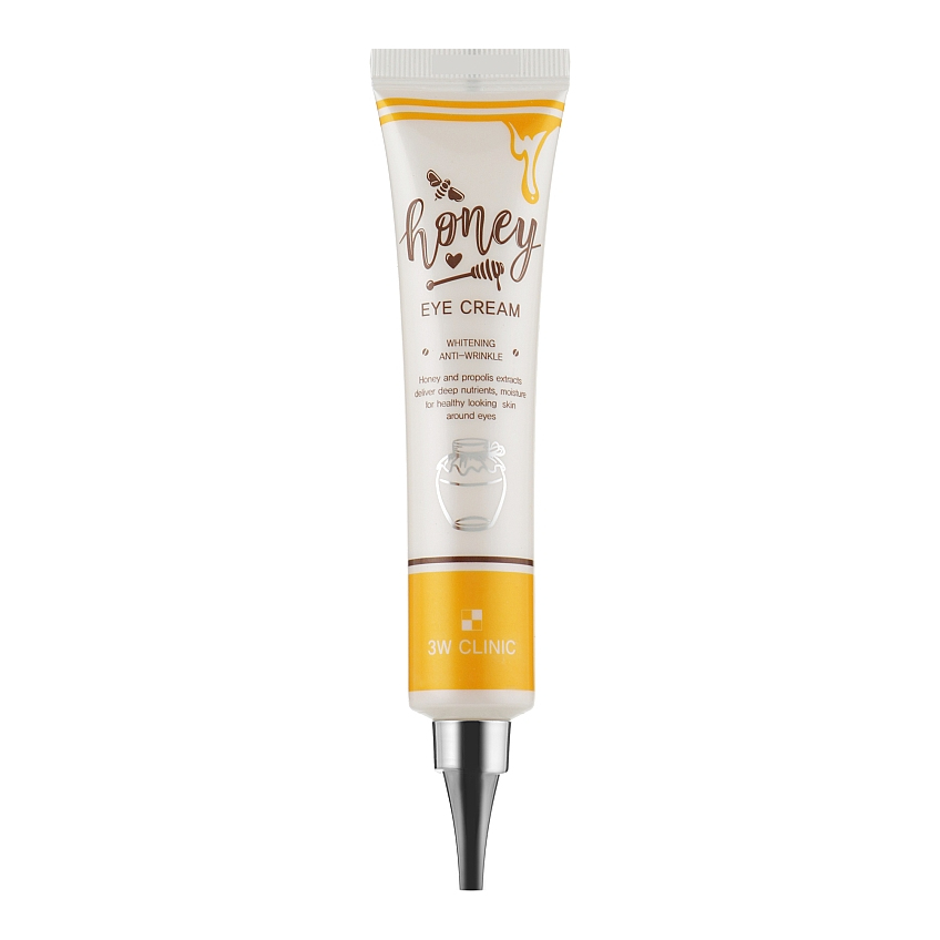 Крем для кожи вокруг глаз с экстрактом меда и прополиса 3W Clinic Honey Eye Cream