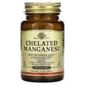 Марганець хелатний / Chelated Manganese, Solgar, 8 мг, 100 таблеток