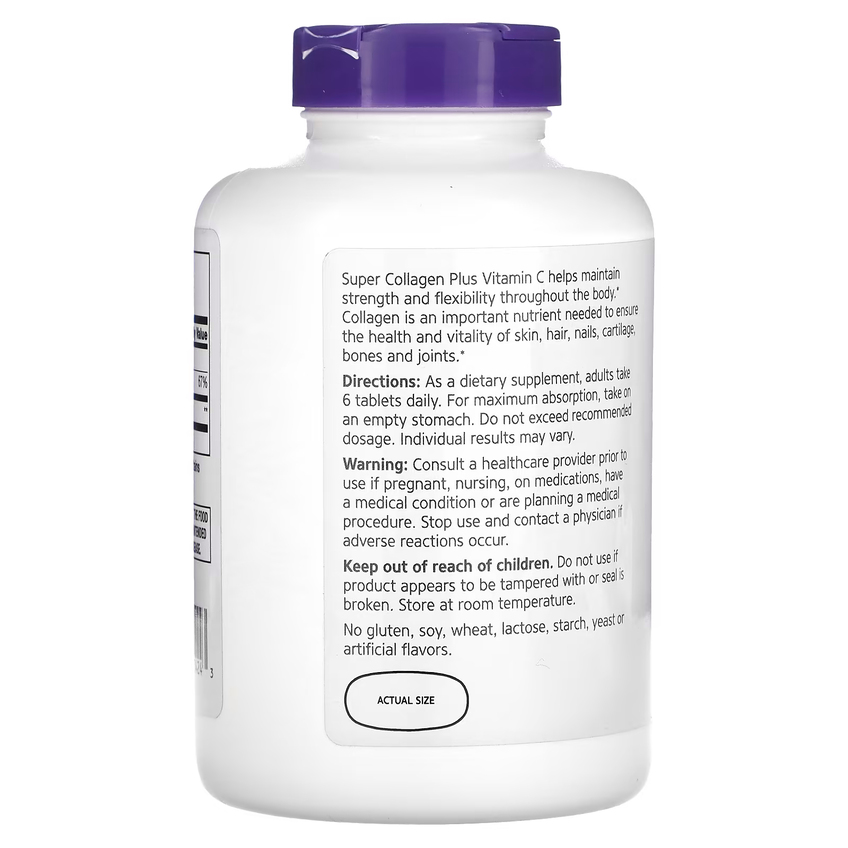 Суперколлаген с витамином C / Super Collagen Plus Vitamin C, 21st Century, 1000 мг, 180 таблеток