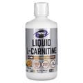 L-карнітин рідкий з цитрусовим смаком / Liquid L-Carnitine, Now Foods, 1000 мг, 946 мл