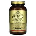 Покращений кальцієвий комплекс з вітамінами D3, K2, цинком та бором / Advanced Calcium Complex + Vitamins D3, K2, Zinc, Boron, Solgar, 120 таблеток