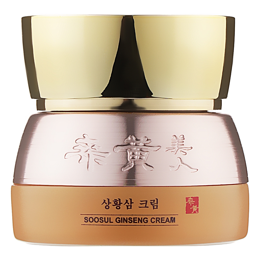 Крем для кожи лица с женьшенем Soosul Ginseng Cream