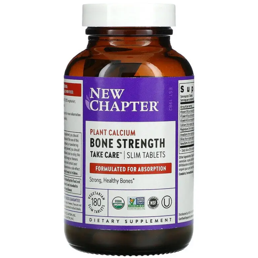 Добавка для укрепления костей / Bone Strength Take Care, New Chapter, 180 таблеток