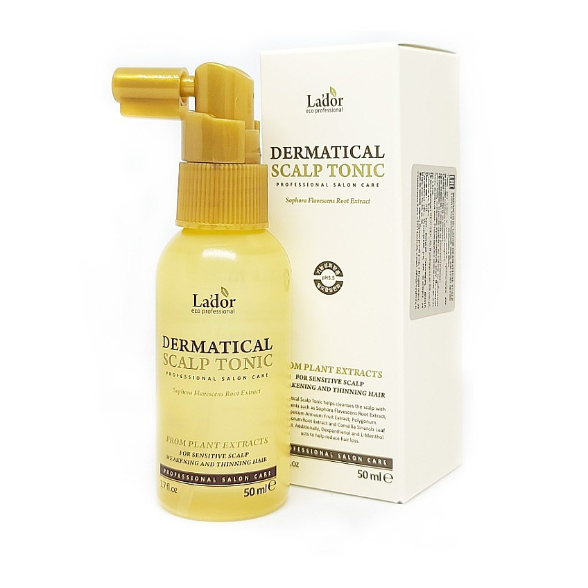 Тоник для кожи головы против выпадения волос La'dor Dermatical Scalp Tonic