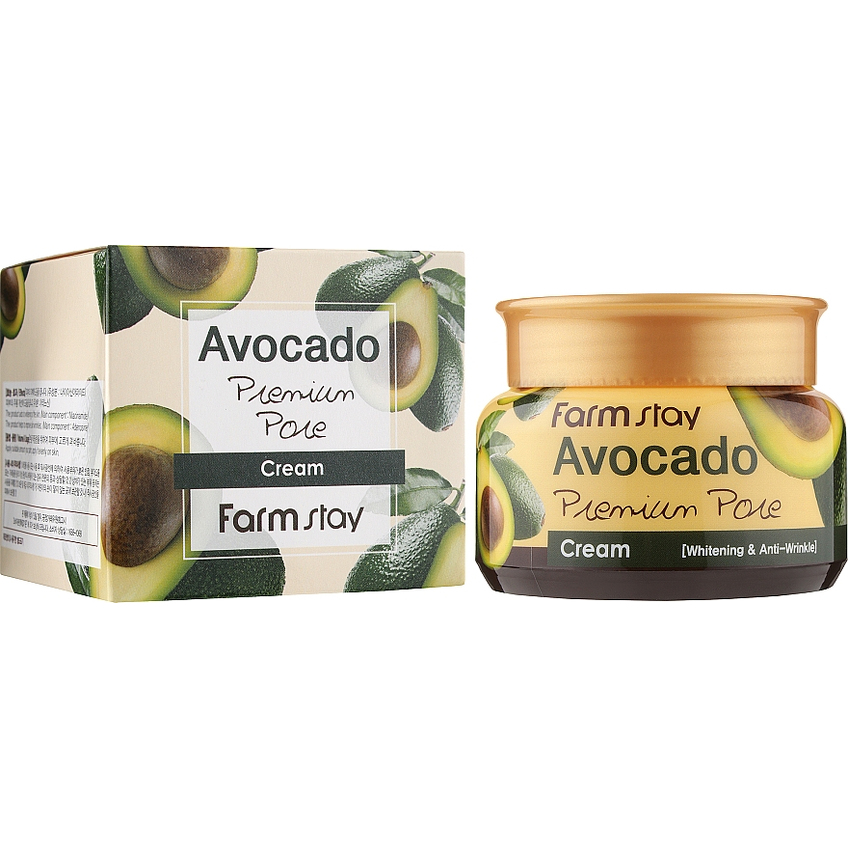Осветляющий лифтинг-крем с экстрактом авокадо FarmStay Avocado Premium Pore Cream