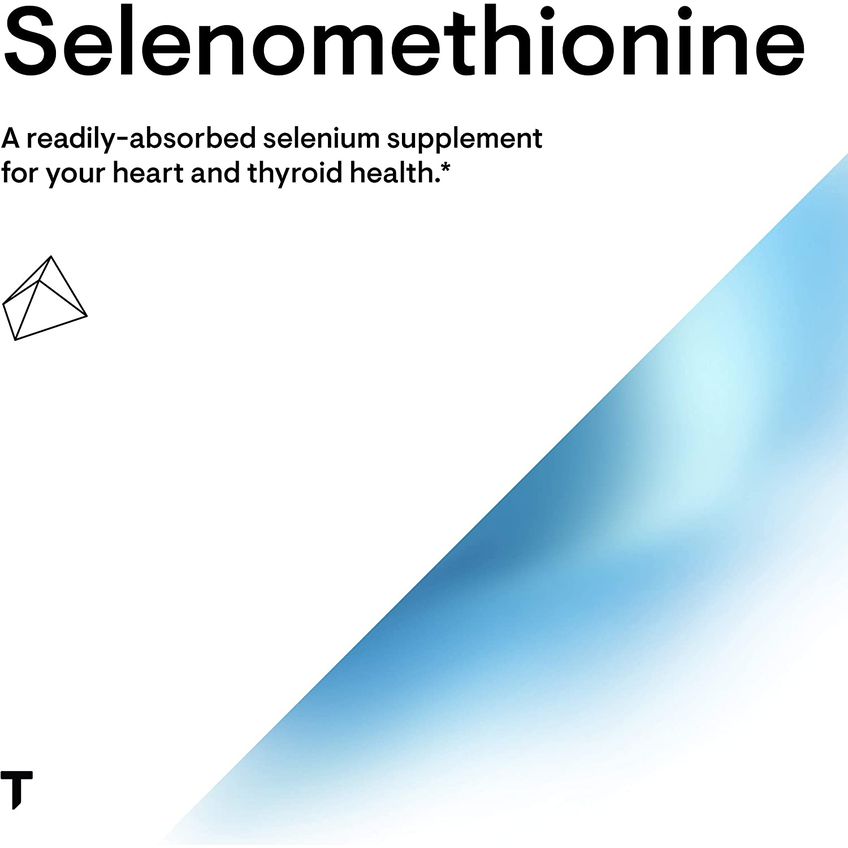 Селенометионин / Selenomethionine, Thorne Research, 200 мкг, 60 капсул