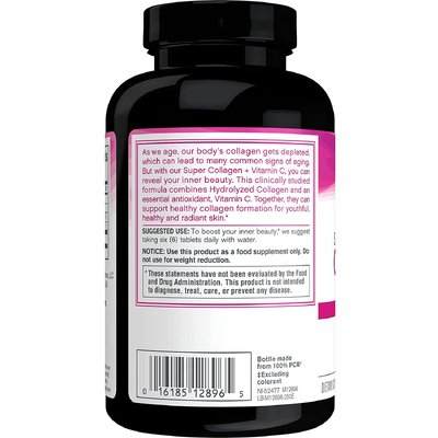 Супер коллаген с витамином С / Super Collagen, Neocell, 120 таблеток