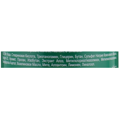 Пена для бритья Derby Shaving Foam Menthol