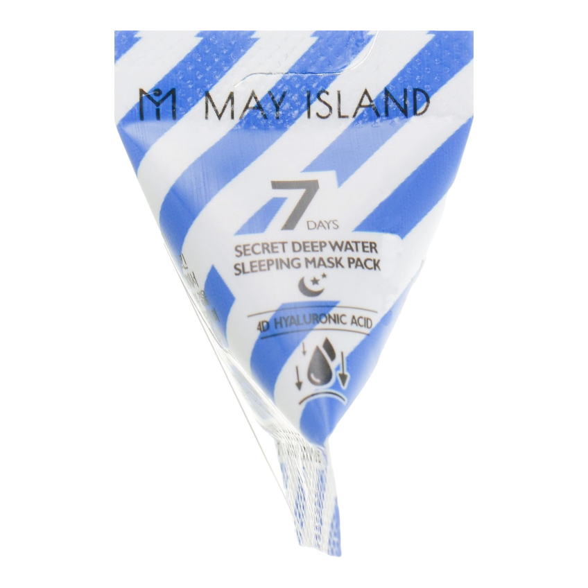Ночная маска с гиалуроновой кислотой увлажняющая May Island 7 Days Secret Deep Water Sleeping Mask Pack
