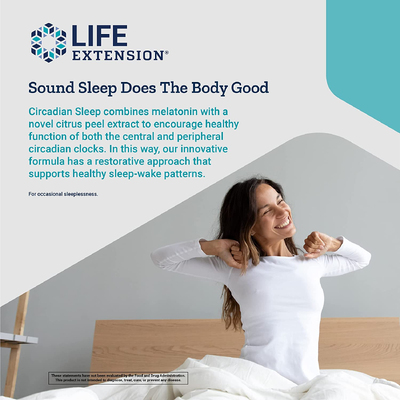 Циркадный сон / Circadian Sleep, Life Extension, 30 жидких капсул