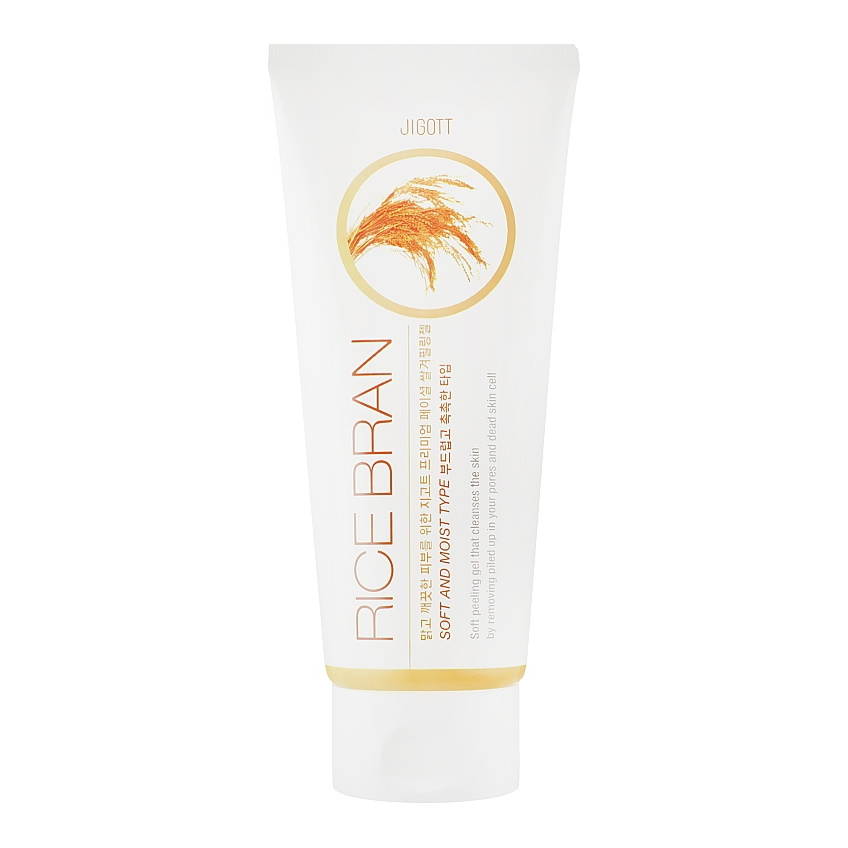 Пилинг-гель с рисовыми отрубями Jigott Premium Facial Rice Bran Peeling Gel