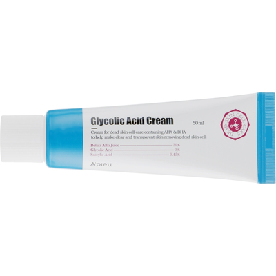 Восстанавливающий крем-пилинг для лица с AHA и BHA кислотами A'pieu Glycolic Acid Cream