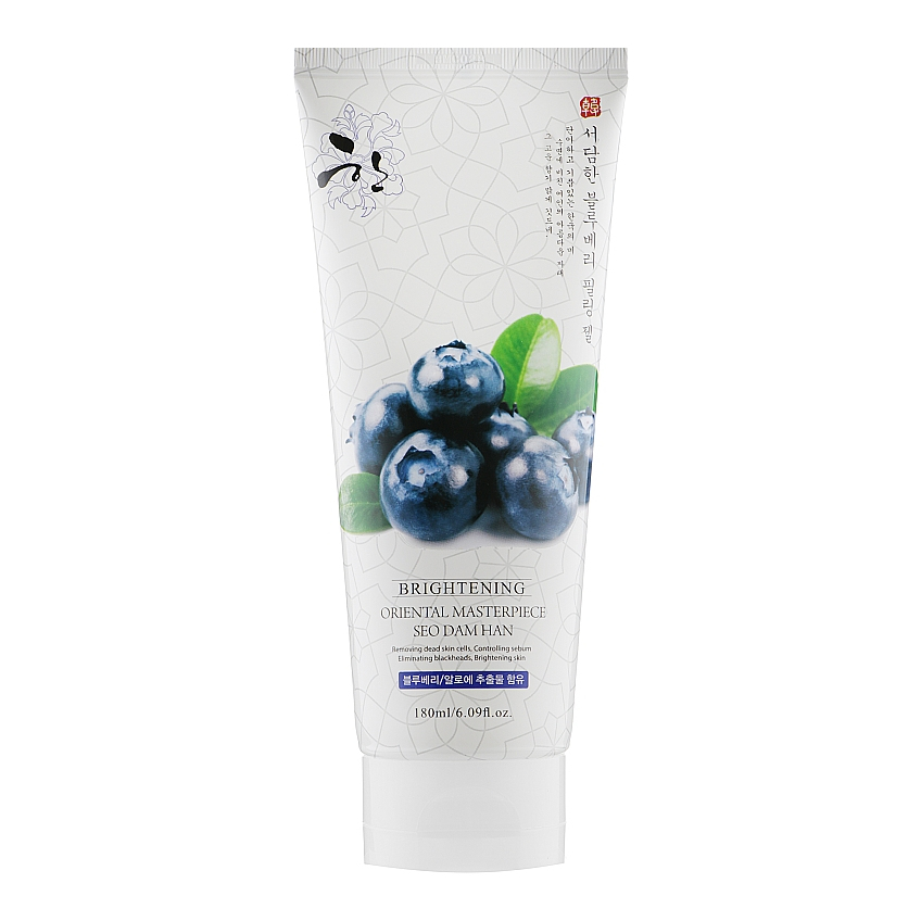 Пилинг-гель для лица с черникой 3W Clinic Seo Dam Han Blue Berry Peeling Gel