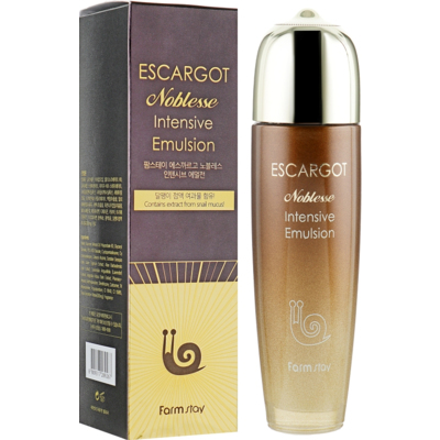 Эмульсия для лица с экстрактом королевской улитки FarmStay Escargot Noblesse Intensive Emulsion