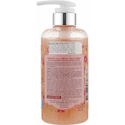 Гель для душа с солью Мертвого моря и черной розой 3W Clinic Ocean Spa