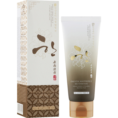 Маска для лица с экстрактом женьшеня 3W Clinic Seo Dam Han Panax Ginseng Vitalizing Heating Pack