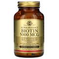 Біотин / Biotin, Solgar, 5000 мкг, 100 вегетаріанських капсул