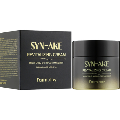 Восстанавливающий крем для лица со змеиным пептидом Farm Stay Syn-Ake Revitalizing Cream
